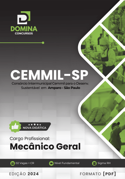 Apostila Mecânico Geral CEMMIL SP 2024