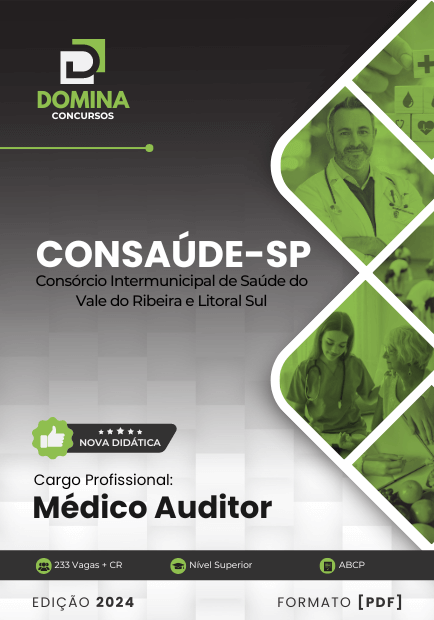 Apostila Médico Auditor Consaúde SP 2024