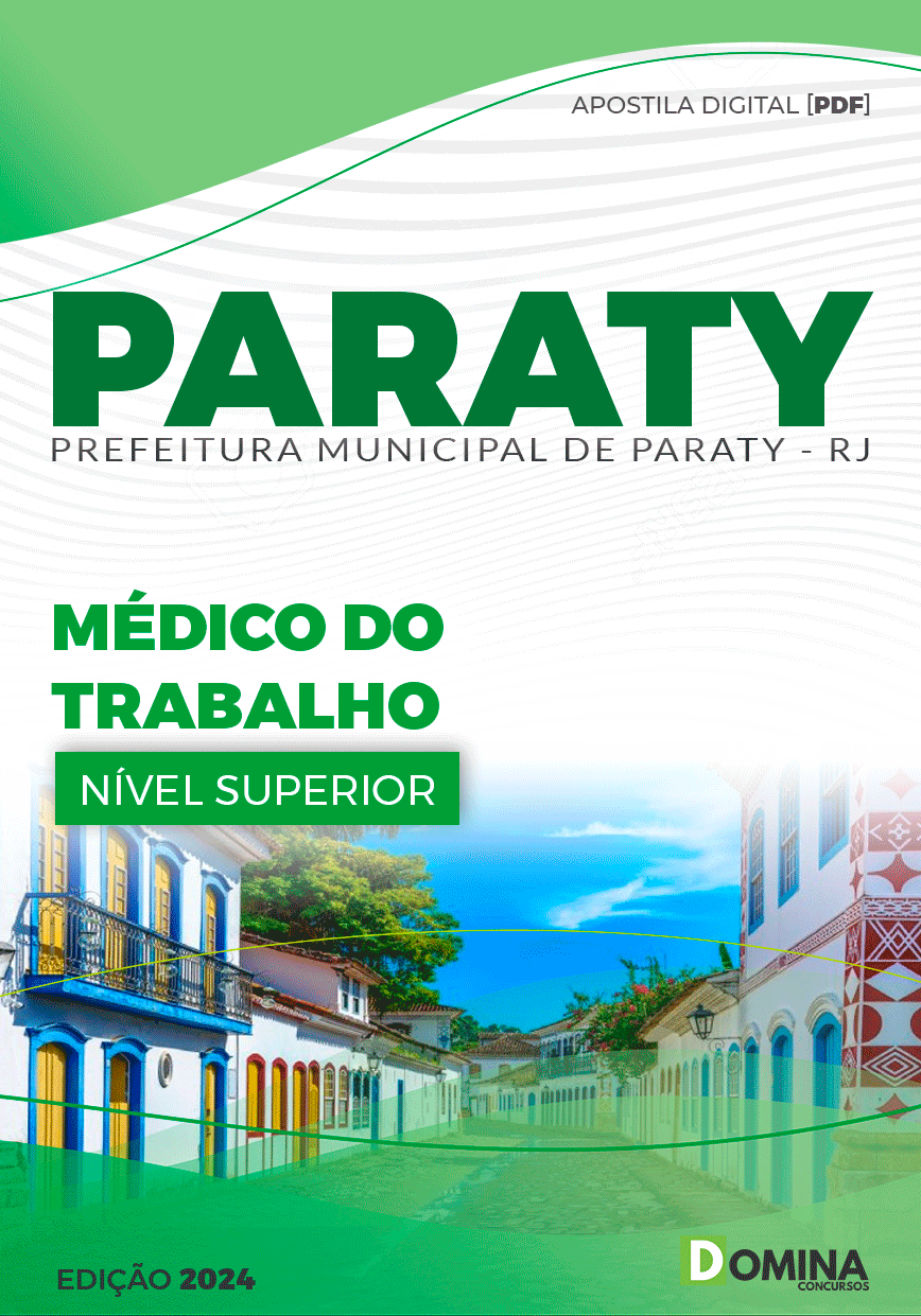 Apostila Médico do Trabalho Paraty RJ 2024