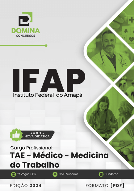 Apostila Concurso IFAP 2024 Médico Medicina Trabalho