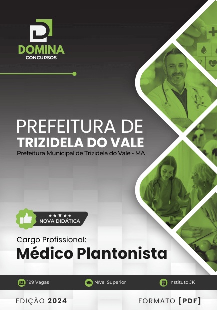 Apostila Médico Plantonista Trizidela do Vale MA 2024