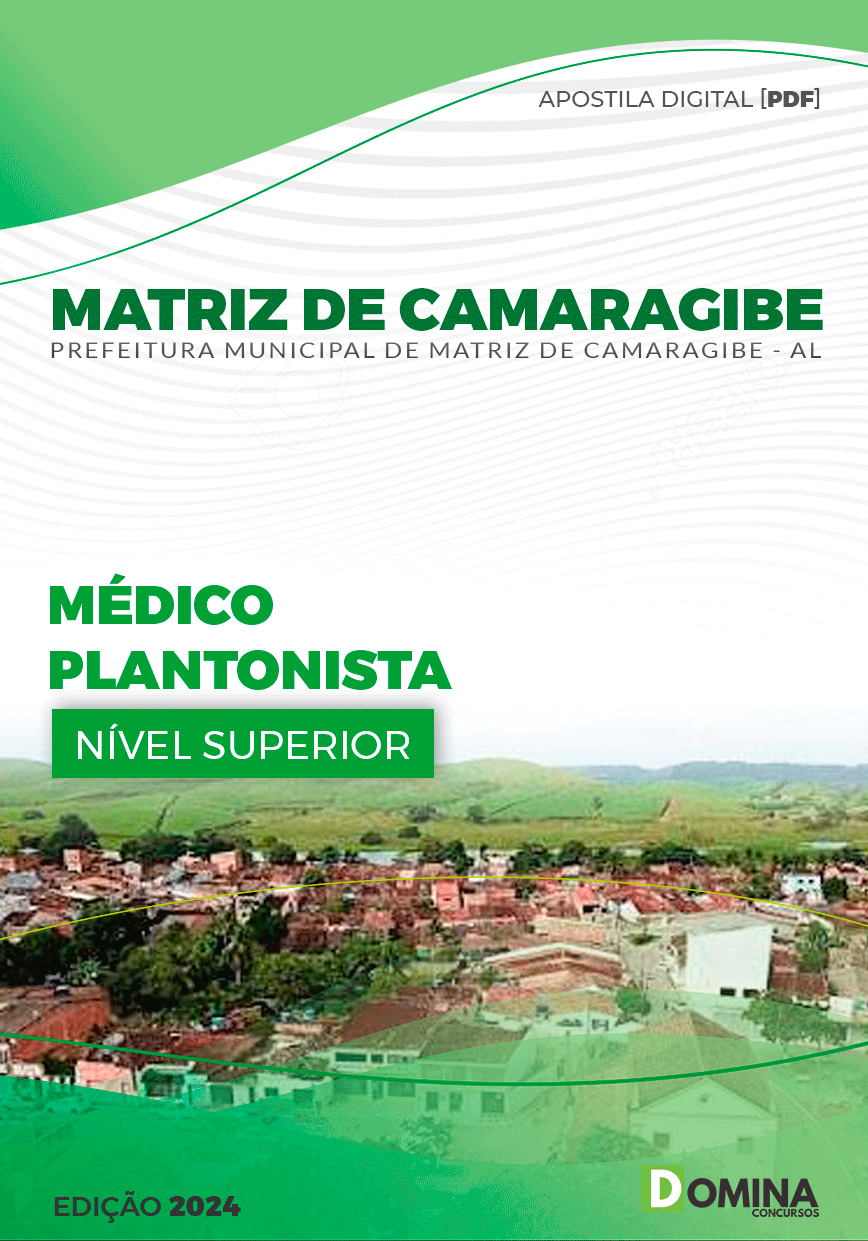 Apostila Médico Plantonista Matriz de Camaragibe AL 2024