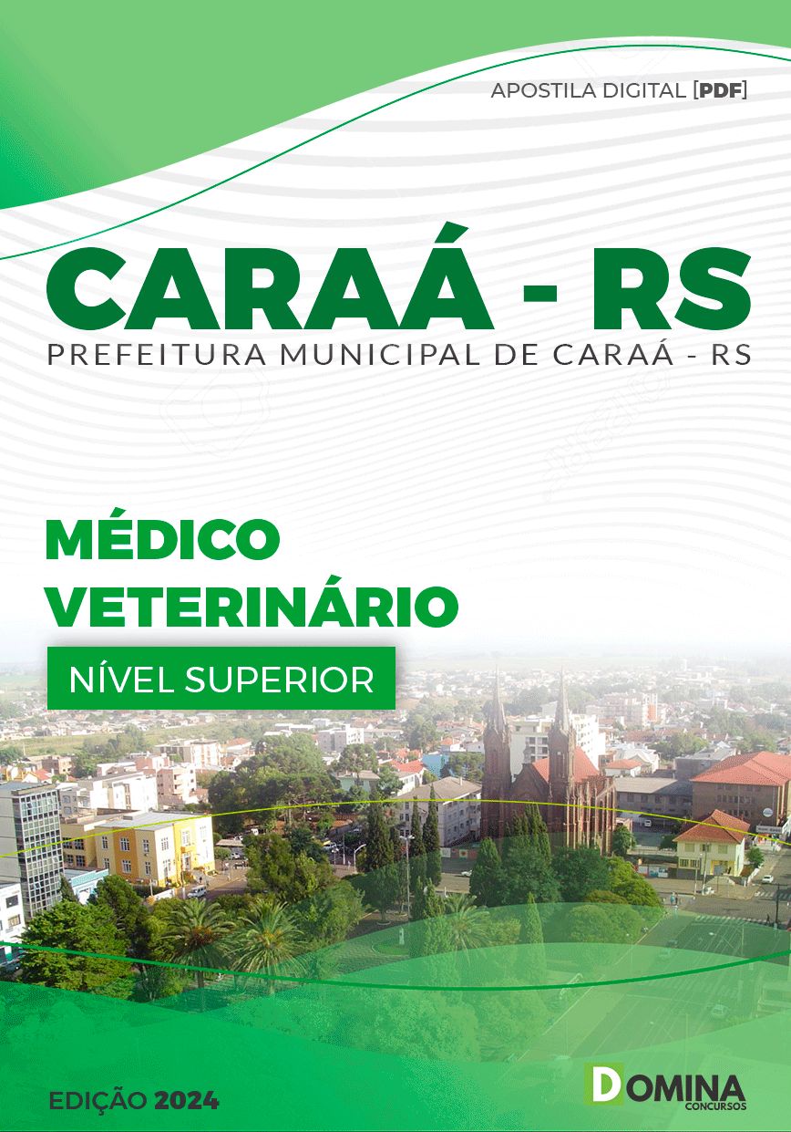 Apostila Médico Veterinário Caraá RS 2024