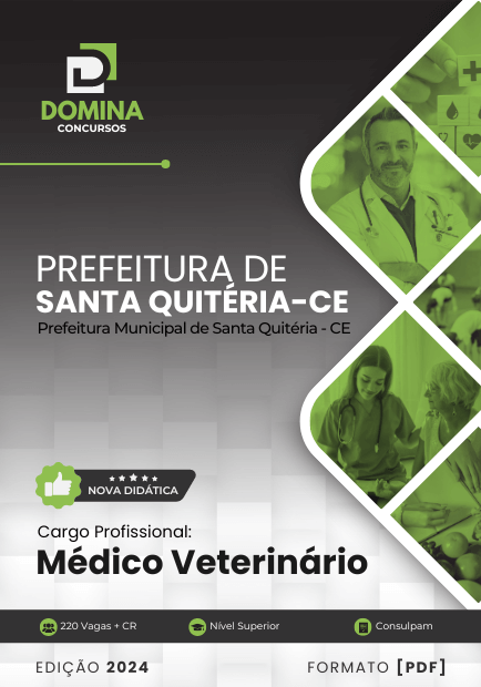 Apostila Médico Veterinário Santa Quitéria CE 2024