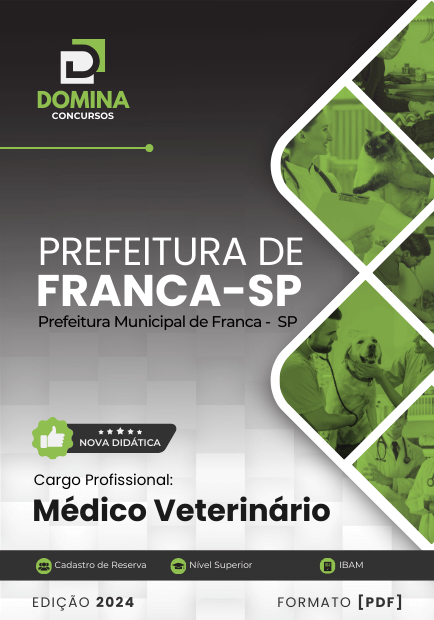 Apostila Médico Veterinário Franca SP 2024