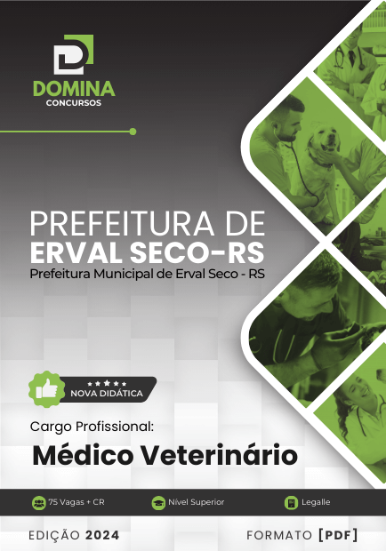 Apostila Médico Veterinário Erval Seco RS 2024