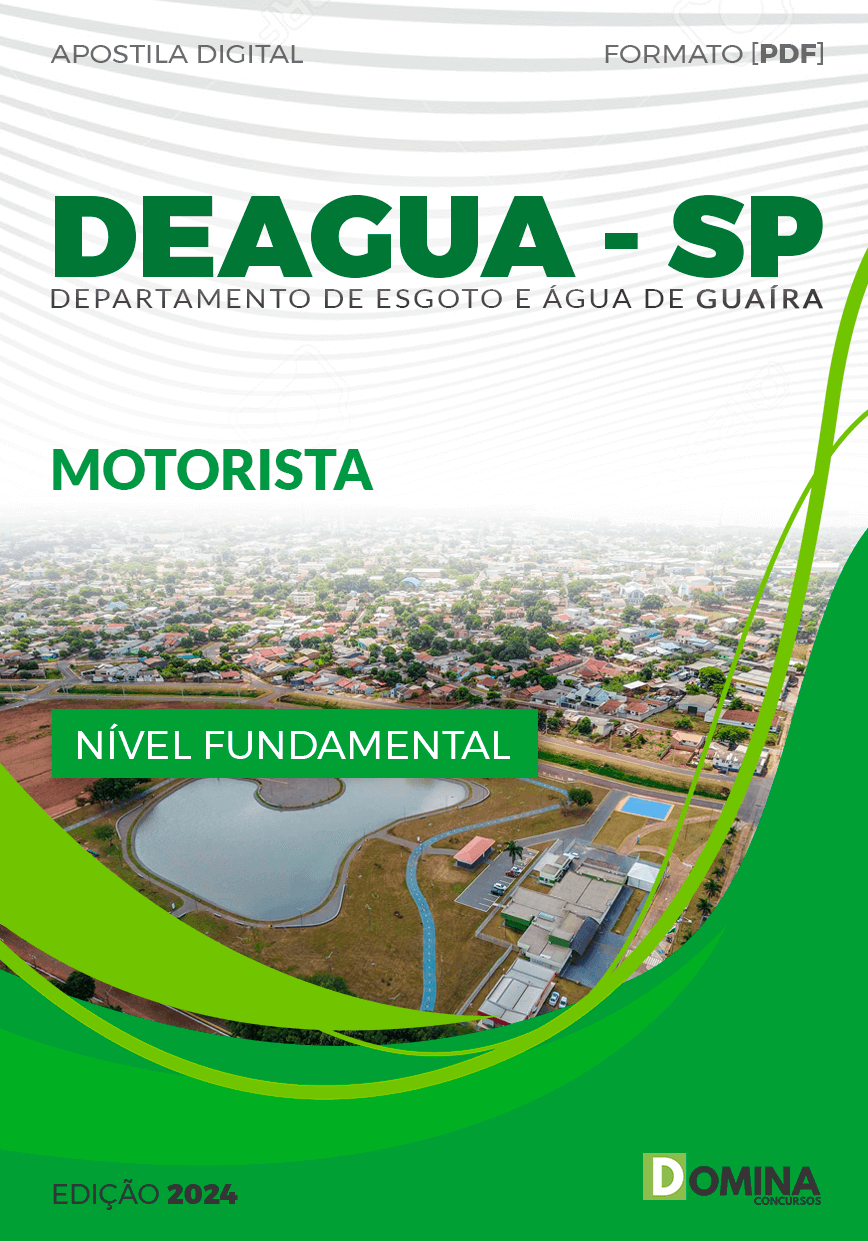 Apostila Motorista DEAGUA SP 2024