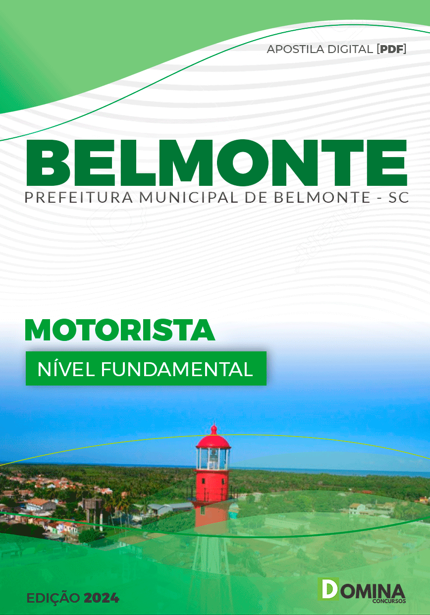 Apostila Motorista Belmonte SC 2024