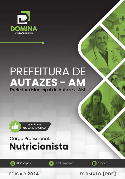 Apostila Nutricionista Autazes AM 2024