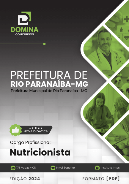 Apostila Nutricionista Rio Paranaíba MG 2024