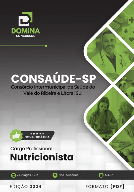 Apostila Nutricionista Consaúde SP 2024