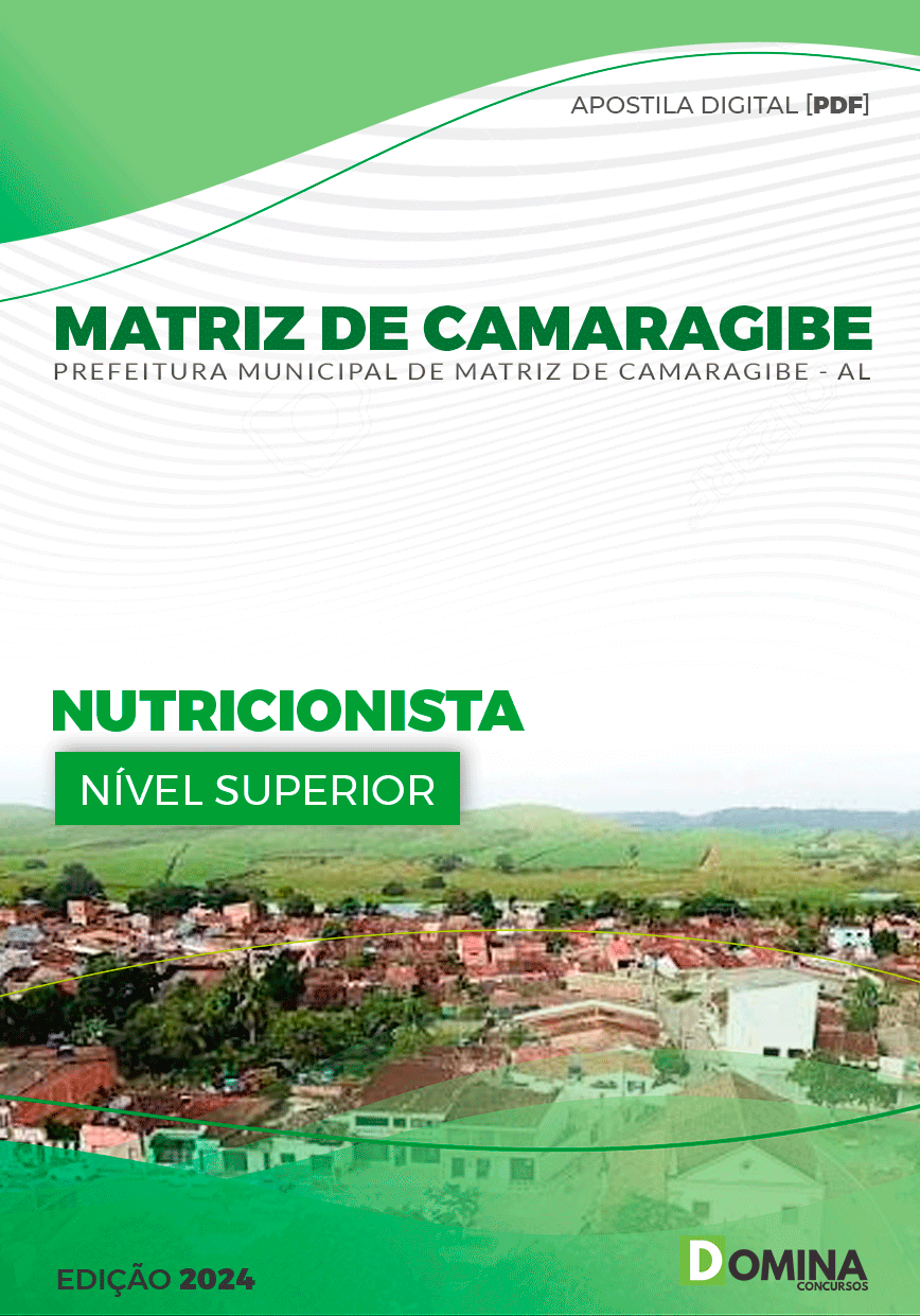 Apostila Nutricionista Matriz de Camaragibe AL 2024