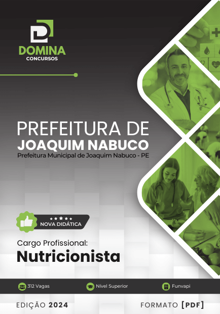 Apostila Nutricionista Joaquim Nabuco PE 2024