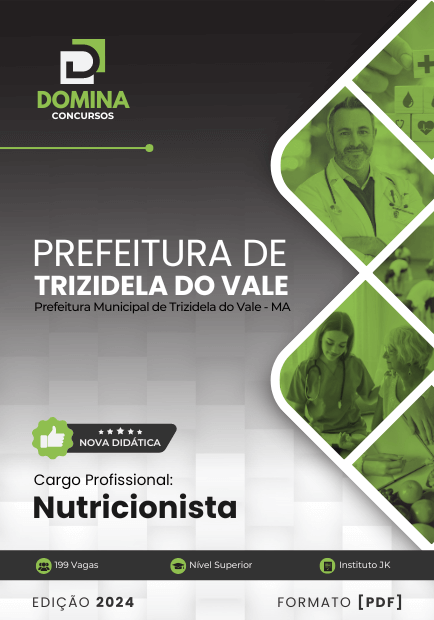 Apostila Nutricionista Trizidela do Vale MA 2024