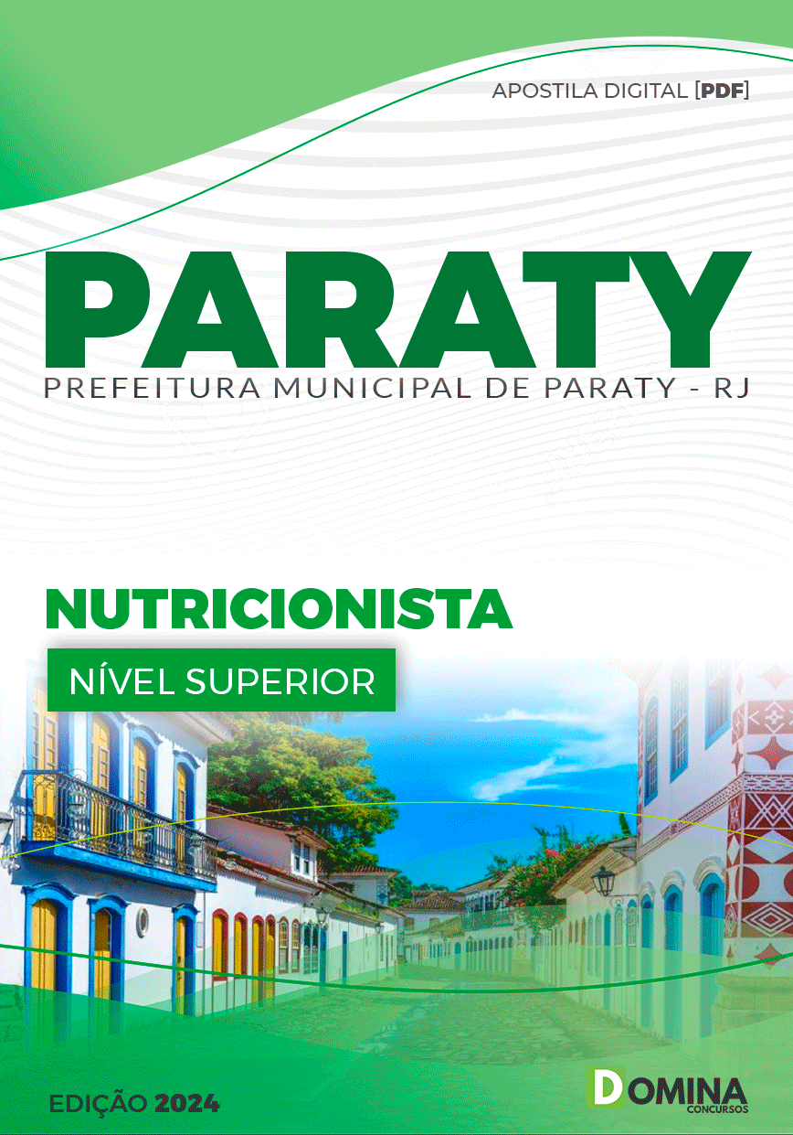 Apostila Nutricionista Paraty RJ 2024