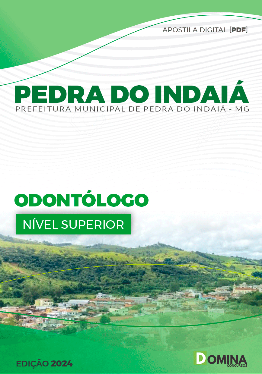 Apostila Odontólogo Pedra do Indaiá MG 2024