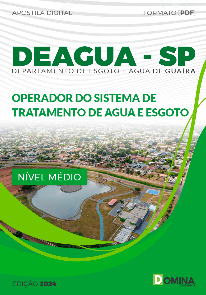 Apostila Operador do Sistema de Tratamento DEAGUA SP 2024