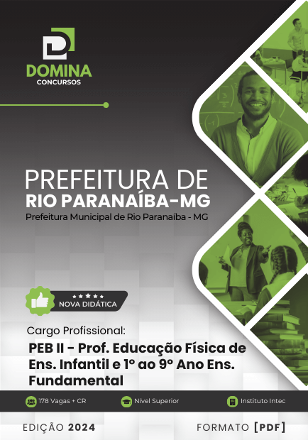 Apostila Professor de Educação Física Rio Paranaíba MG 2024