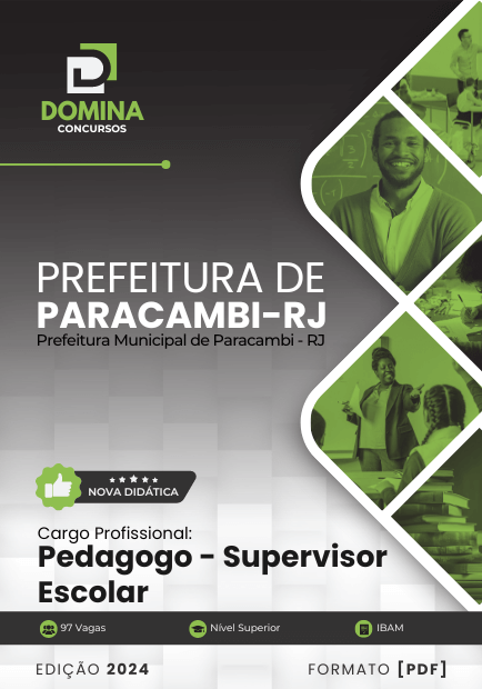 Apostila Supervisor Escolar Paracambi RJ 2024