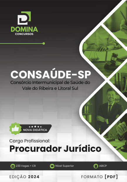 Apostila Procurador Jurídico Consaúde SP 2024