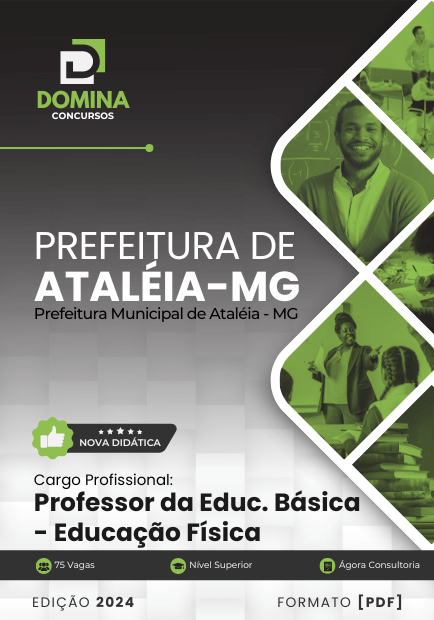 Apostila Professor de Educação Física Ataléia MG 2024