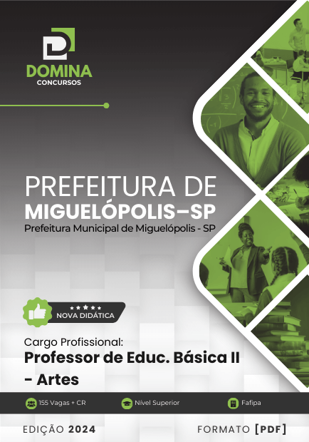 Apostila Professor de Arte Miguelópolis SP 2024