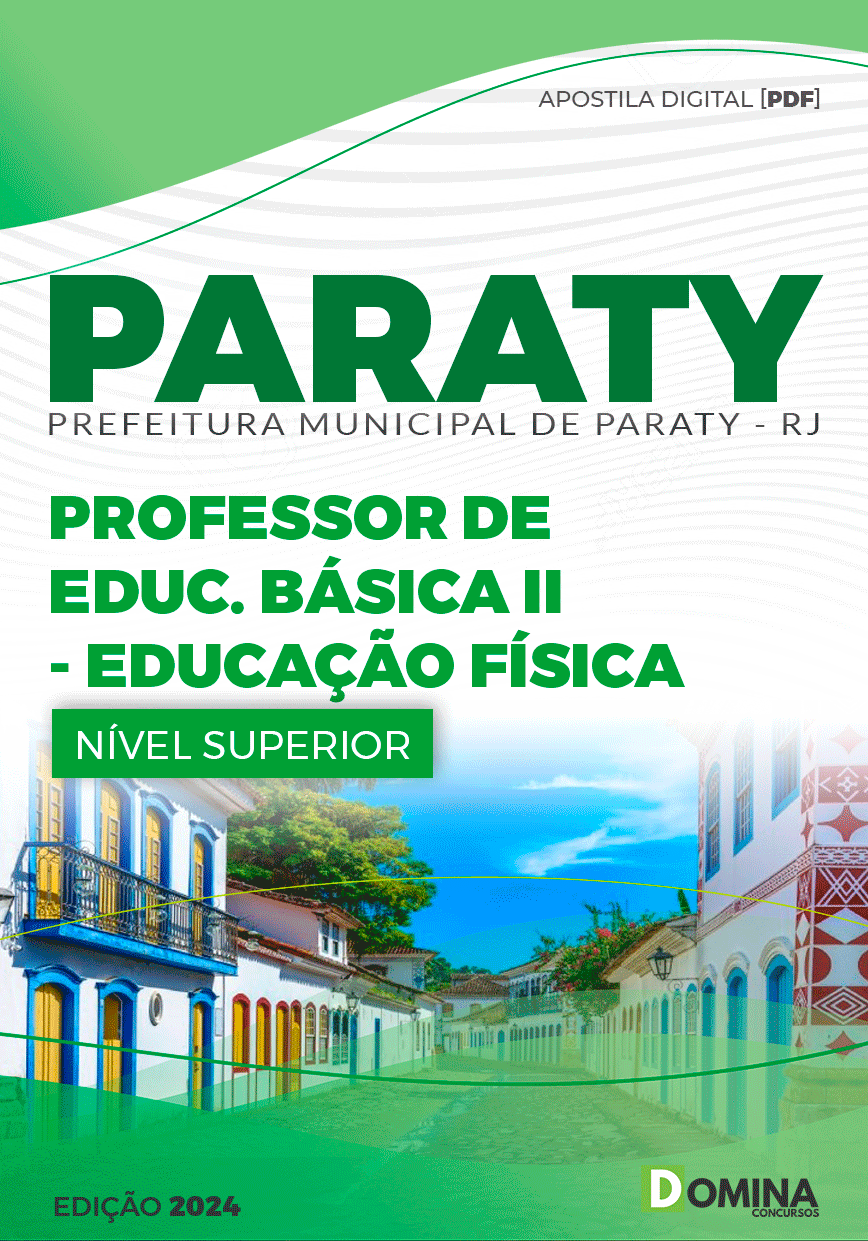 Apostila Professor de Educação Física Paraty RJ 2024