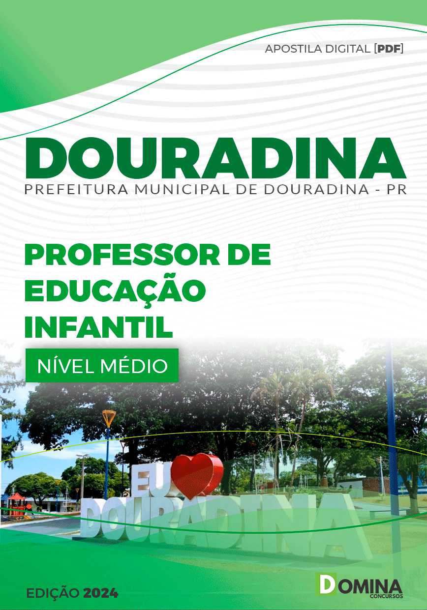 Apostila Professor de Educação Infantil Douradina PR 2024