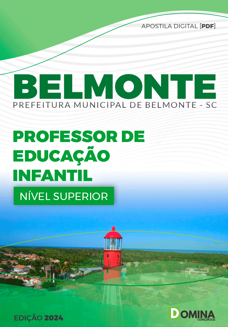 Apostila Professor de Educação Infantil Belmonte SC 2024