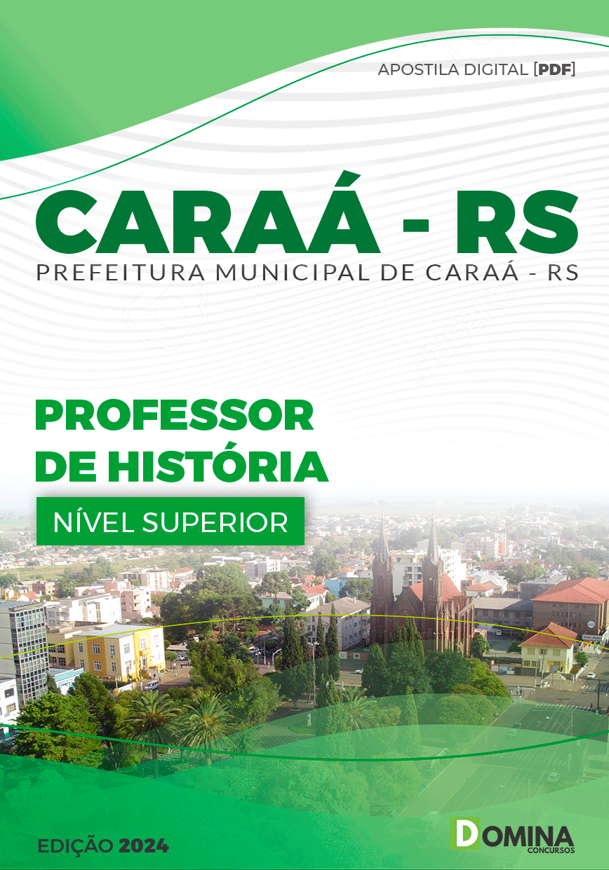 Apostila Professor de História Caraá RS 2024