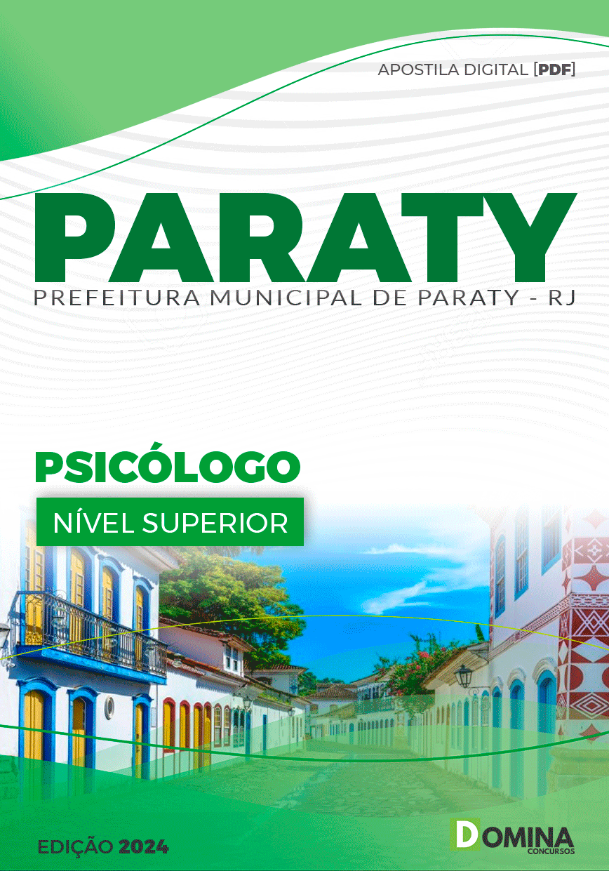 Apostila Psicólogo Paraty RJ 2024