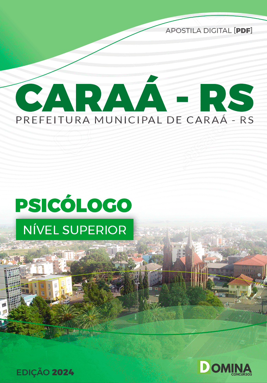 Apostila Psicólogo Caraá RS 2024