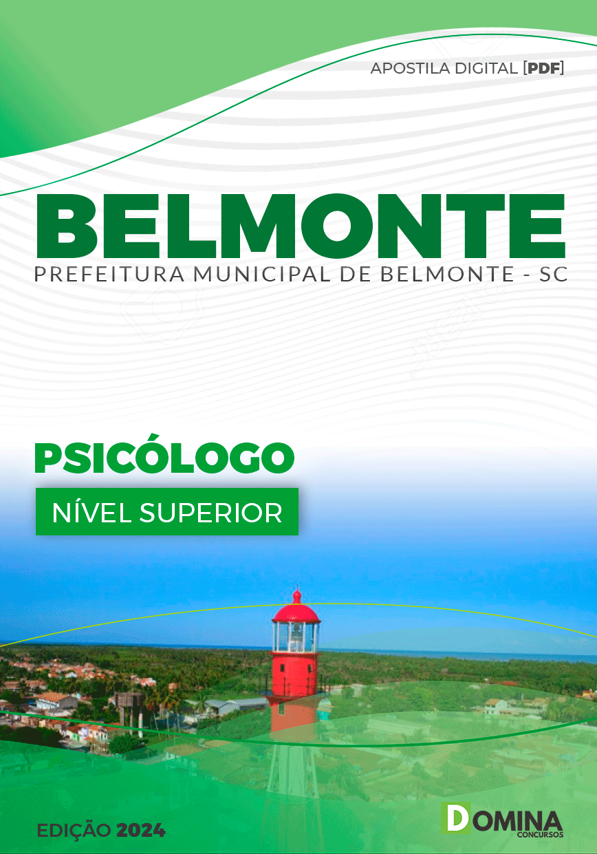 Apostila Psicólogo Belmonte SC 2024