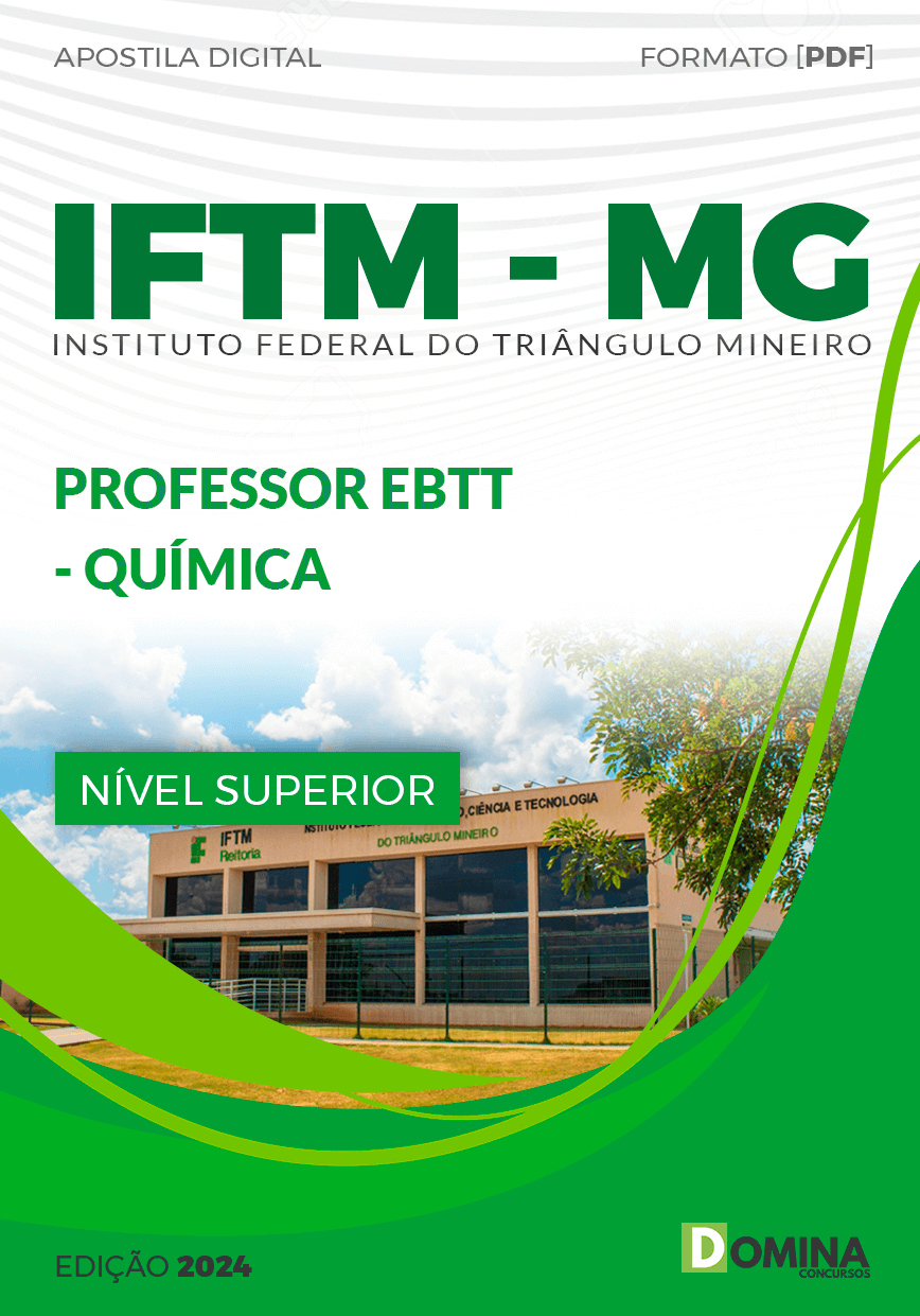 Apostila Professor de Química IFTM MG 2024