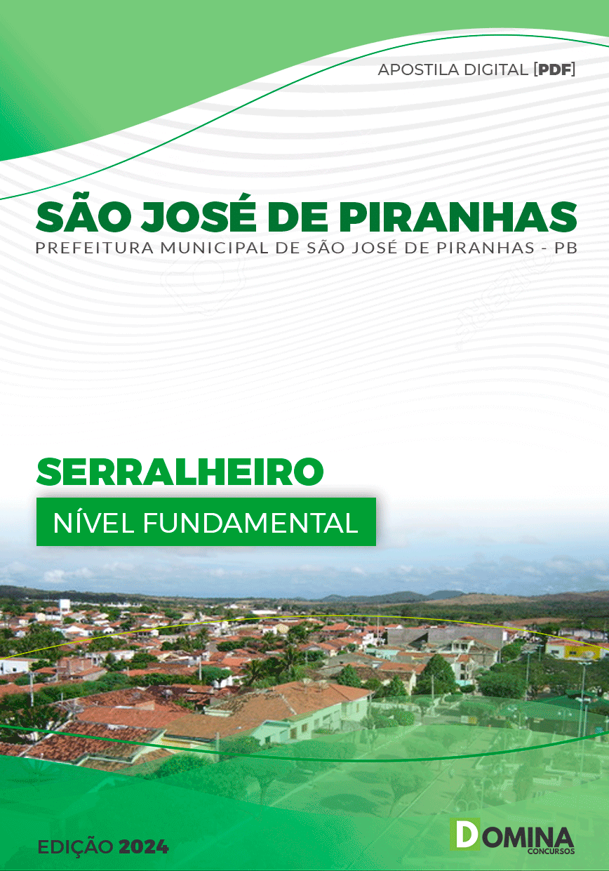 Apostila Serralheiro São José de Piranhas PB 2024