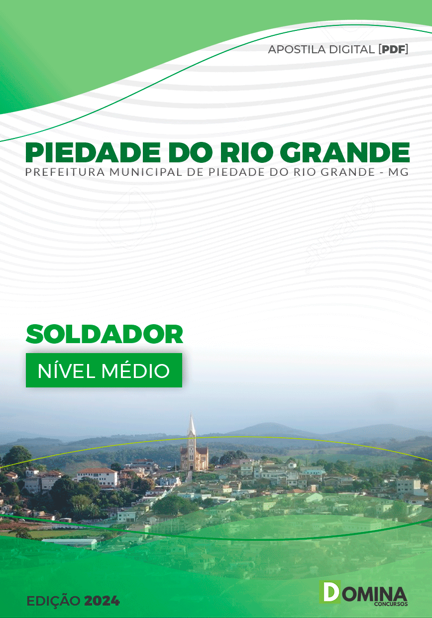 Apostila Soldador Piedade do Rio Grande MG 2024