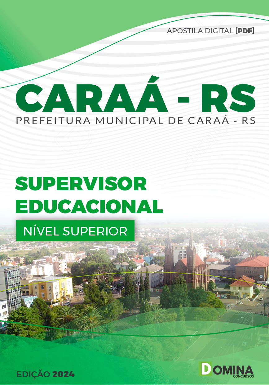 Apostila Supervisor Educacional Caraá RS 2024