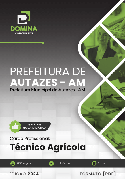 Apostila Técnico Agrícola Autazes AM 2024