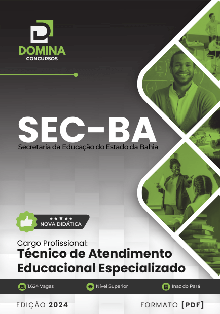 Apostila Técnico de Atendimento Educacional SEC BA 2024