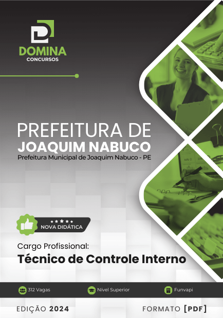 Apostila Técnico de Controle Interno Joaquim Nabuco PE 2024