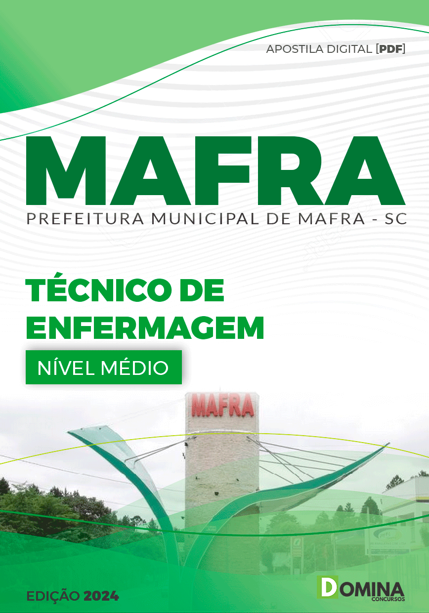 Apostila Técnico de Enfermagem Prefeitura Mafra SC 2024