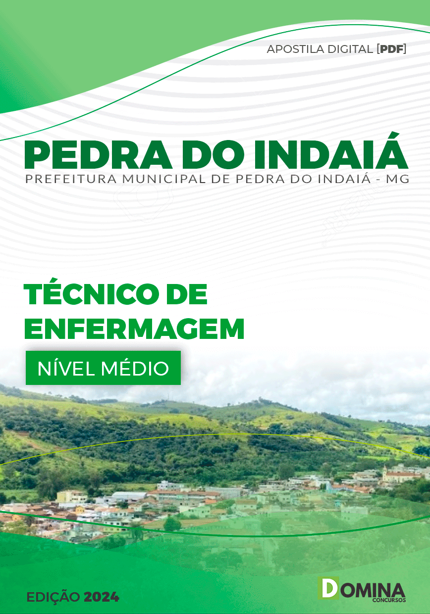 Apostila Técnico de Enfermagem Pedra do Indaiá MG 2024