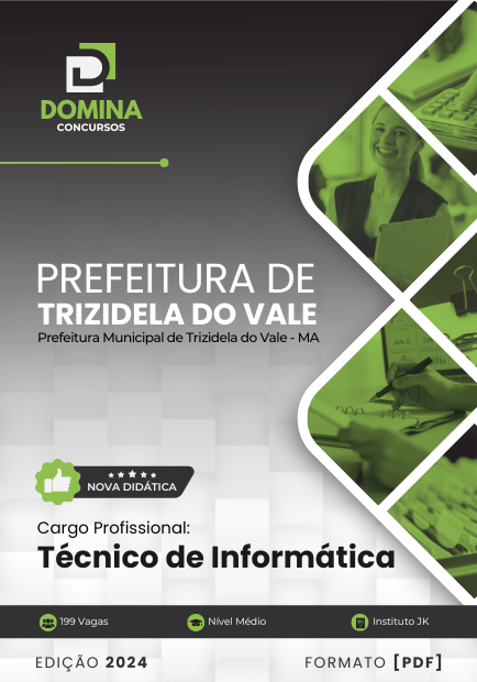 Apostila Técnico de Informática Trizidela do Vale MA 2024