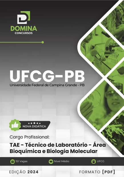 Apostila Técnico de Laboratório Bioquímica UFCG PB 2024