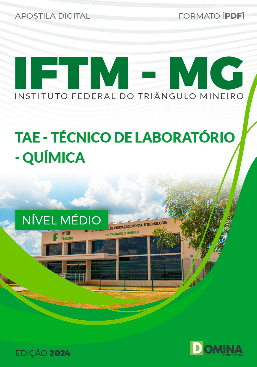 Apostila Técnico de Laboratório Química IFTM MG 2024