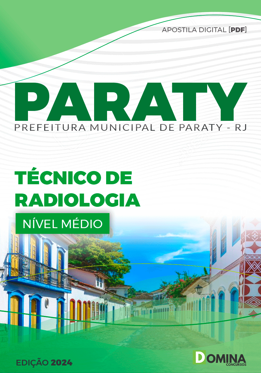 Apostila Técnico de Radiologia Paraty RJ 2024