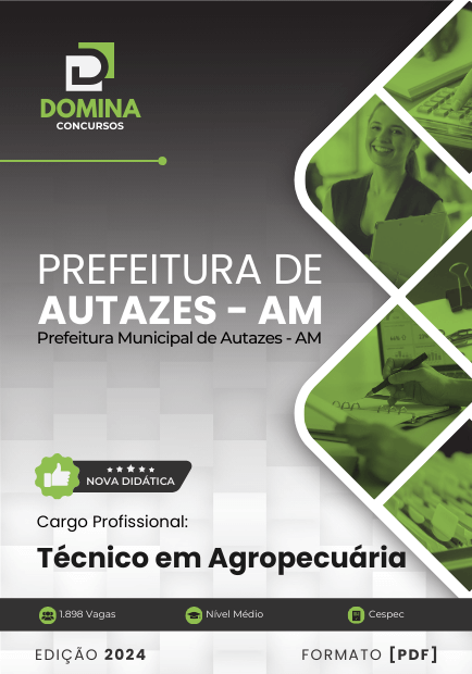 Apostila Técnico em Agropecuária Autazes AM 2024