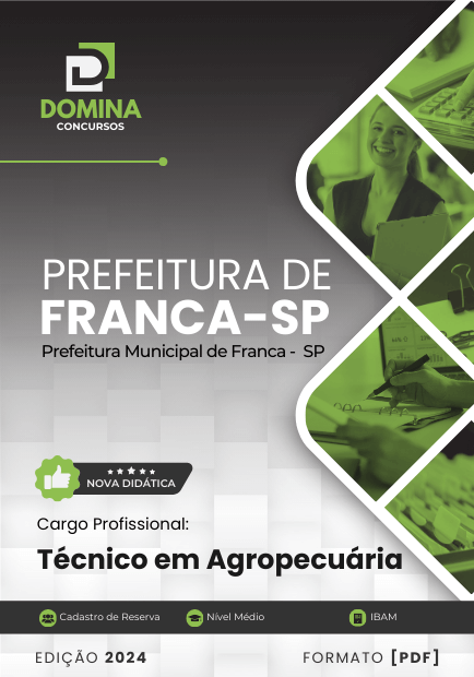 Apostila Técnico em Agropecuária Franca SP 2024