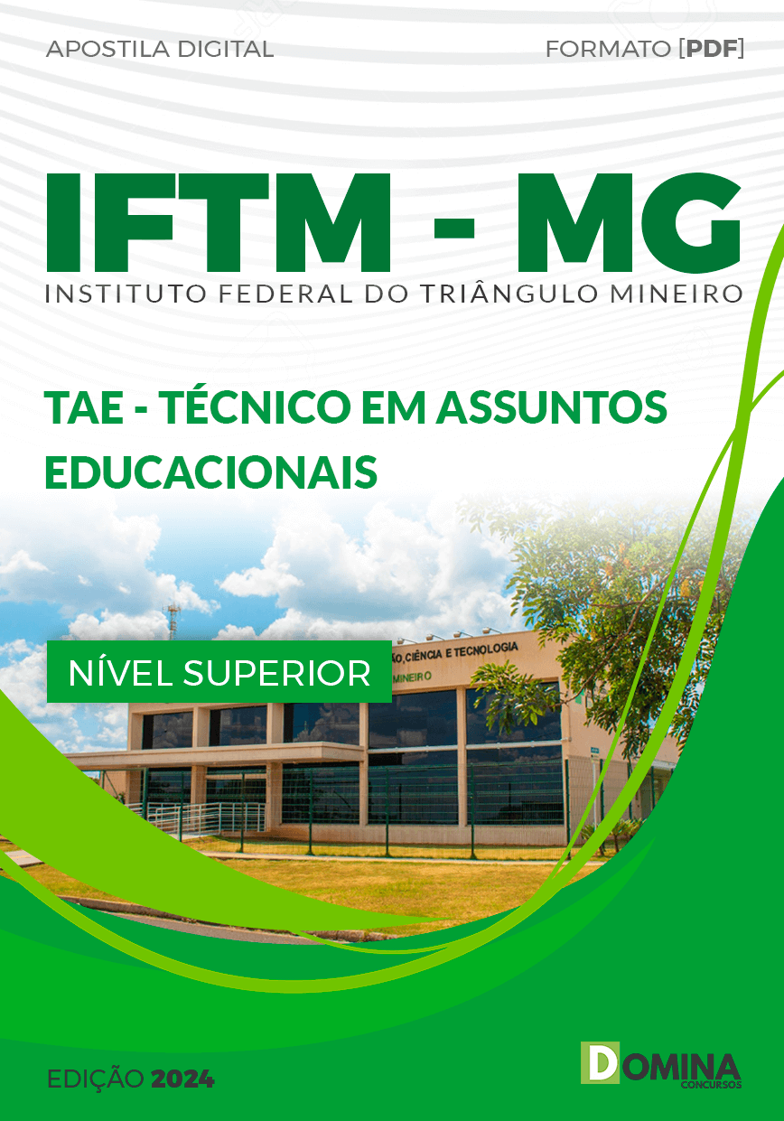 Apostila Técnico em Assuntos Educacionais IFTM MG 2024