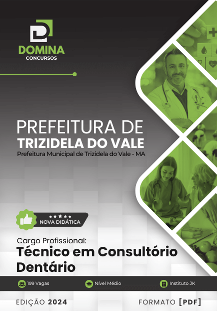 Apostila Técnico Consultório Dentário Trizidela do Vale MA 2024